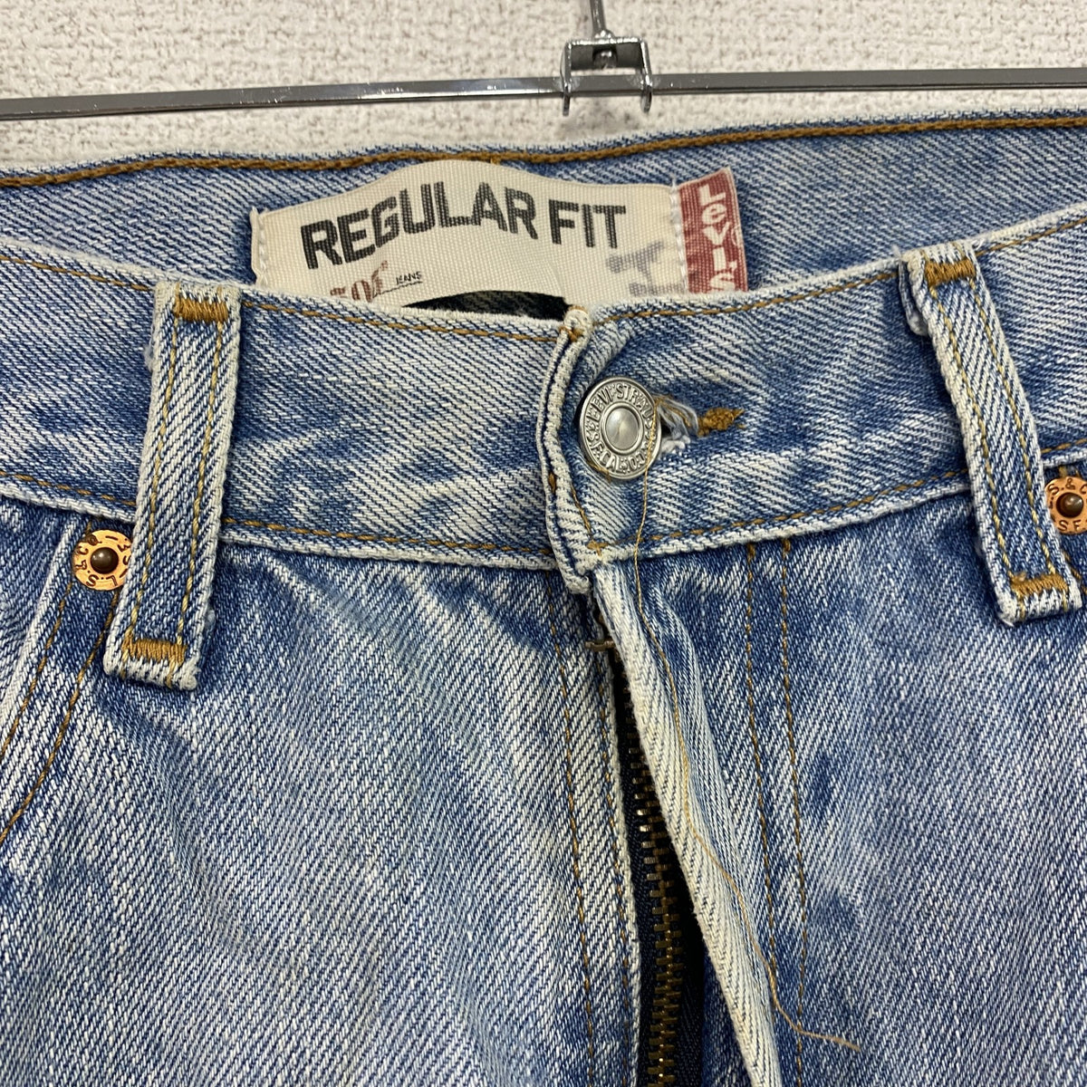 Levi's　リーバイス　505　デニムパンツ/ジーンズ　ジップフライ　インディゴ　W33サイズ　古着