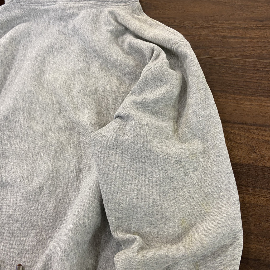 Champion　チャンピオン　リバースウィーブ　スウェットパーカー/フーディー　灰色　グレー　Mサイズ　古着