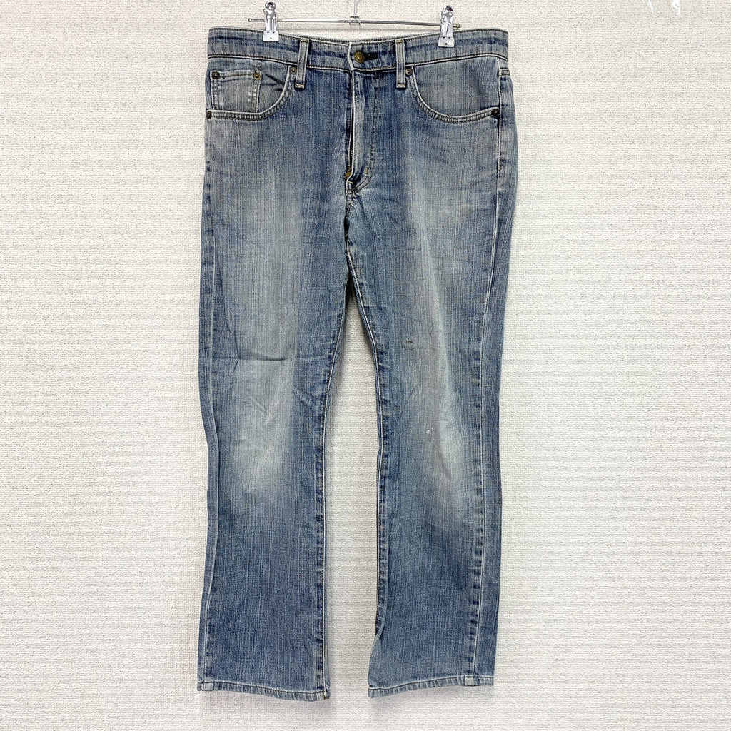 EDWIN　エドウィン　503　デニムパンツ/ジーンズ　ジップフライ　縦落ち　インディゴ　33サイズ　古着