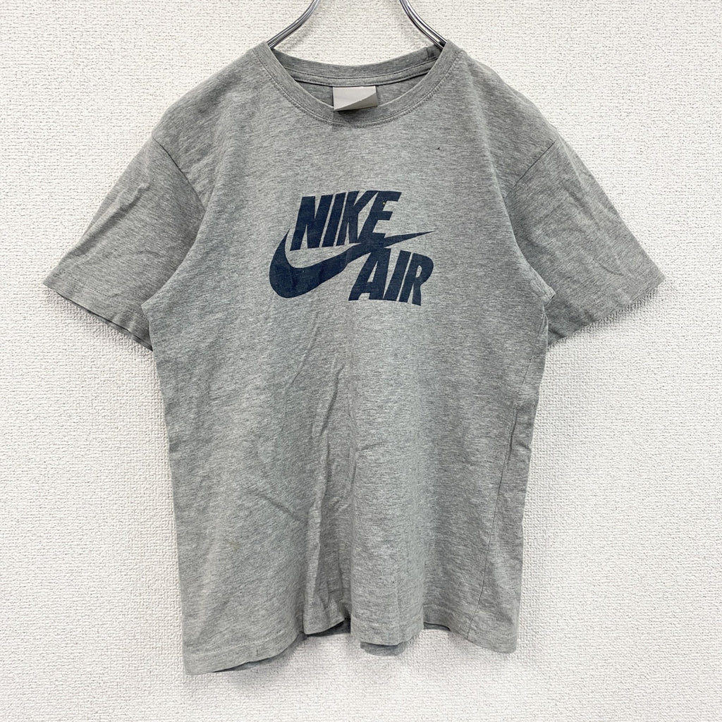 00s　NIKE　ナイキ　半袖プリントTシャツ　ヴィンテージ　グレー　灰色　Sサイズ　古着