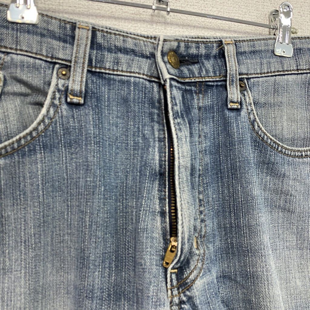 EDWIN　エドウィン　503　デニムパンツ/ジーンズ　ジップフライ　縦落ち　インディゴ　33サイズ　古着