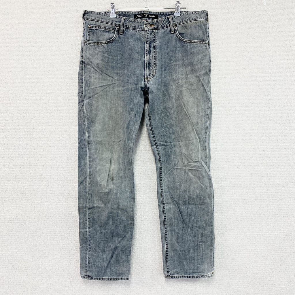 Wrangler　ラングラー　デニムパンツ/ジーンズ　縦落ち　ジップフライ　インディゴ　38サイズ　古着