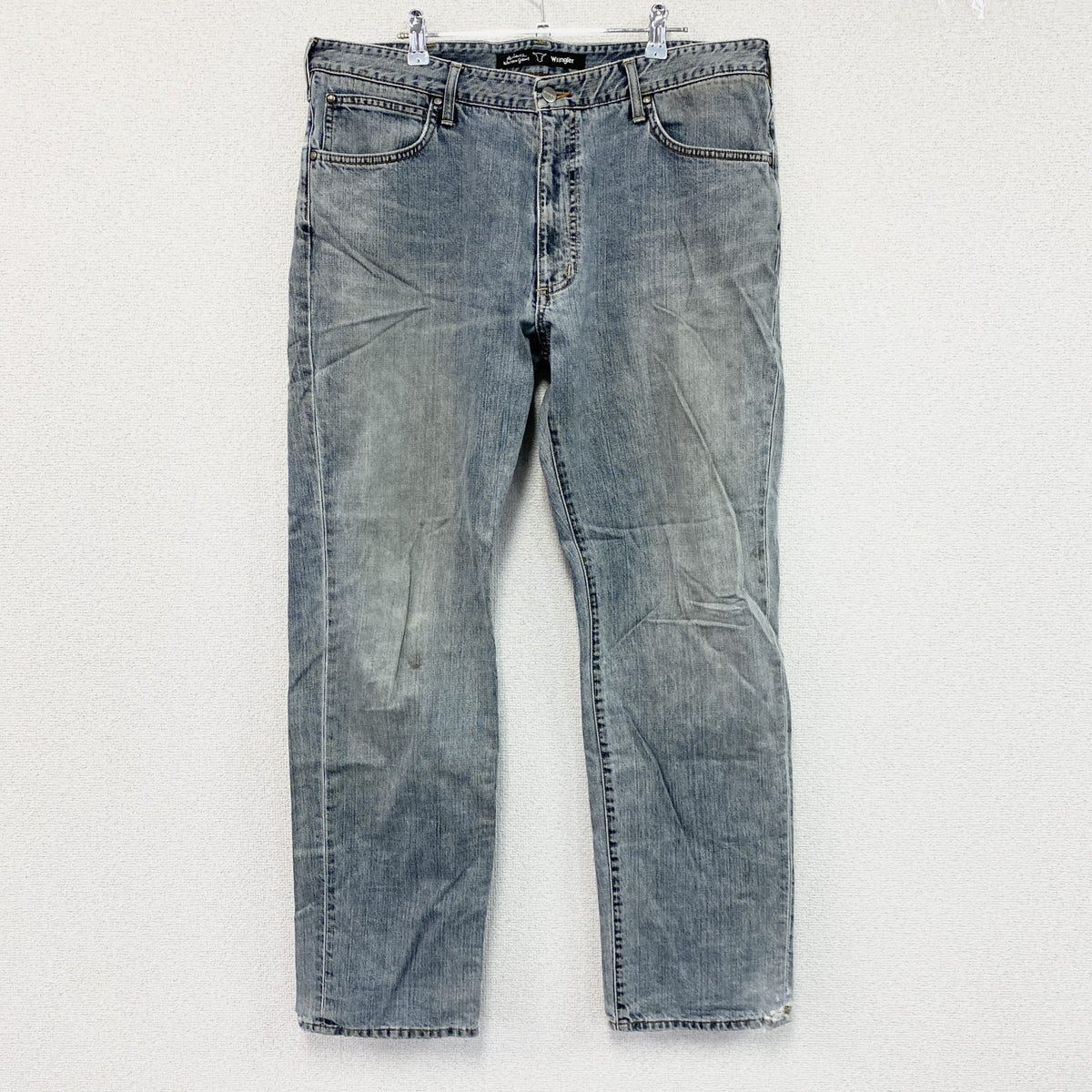 Wrangler　ラングラー　デニムパンツ/ジーンズ　縦落ち　ジップフライ　インディゴ　38サイズ　古着