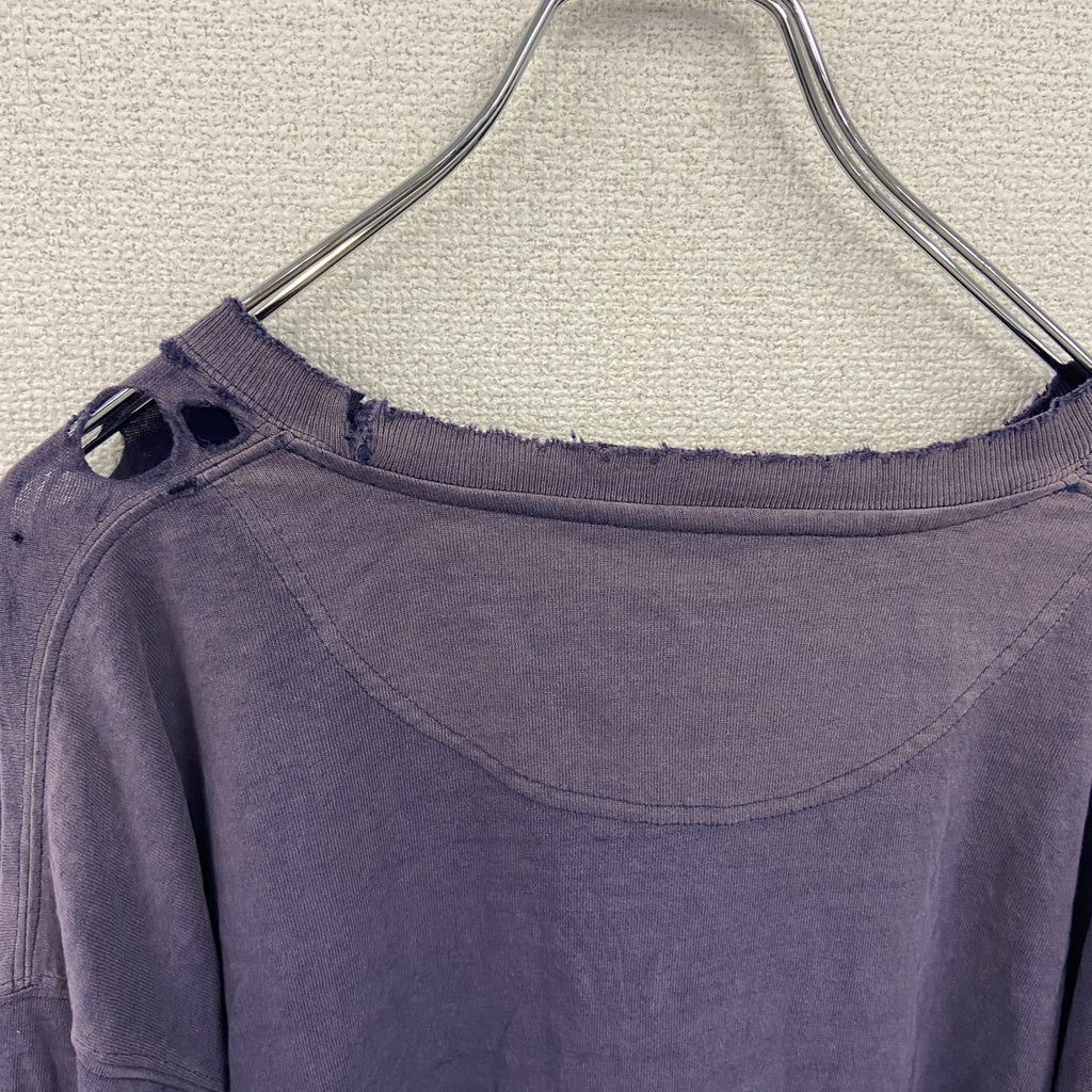 CONVERSE　コンバース　長袖Tシャツ/ロンT　紺　ネイビー　3Lサイズ　古着