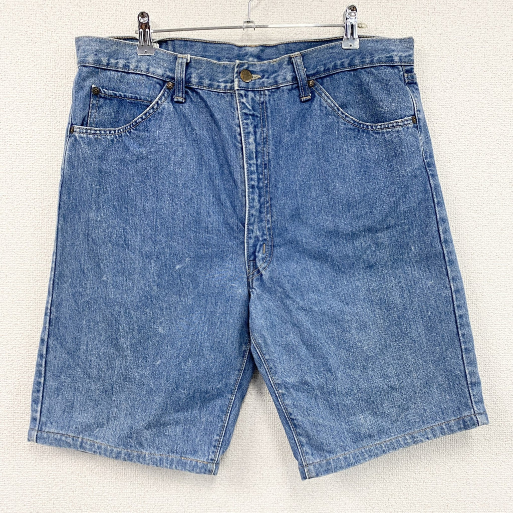 BIG-JOHN　ビッグジョン　デニムハーフパンツ/ショートパンツ　インディゴ　W38サイズ　古着