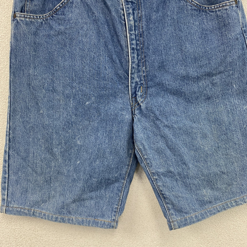 BIG-JOHN　ビッグジョン　デニムハーフパンツ/ショートパンツ　インディゴ　W38サイズ　古着