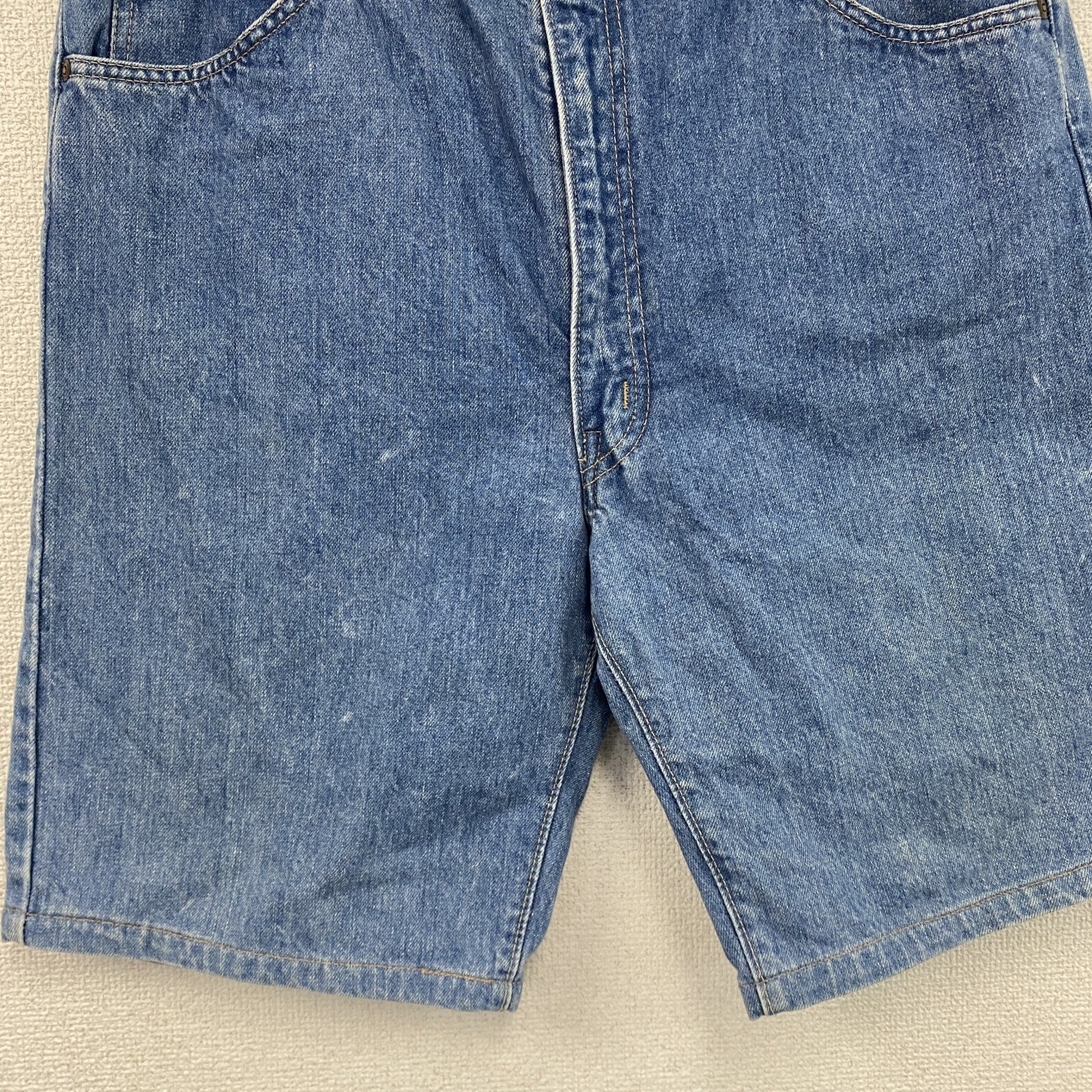 BIG-JOHN　ビッグジョン　デニムハーフパンツ/ショートパンツ　インディゴ　W38サイズ　古着