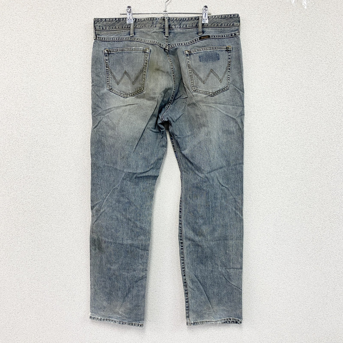 Wrangler　ラングラー　デニムパンツ/ジーンズ　縦落ち　ジップフライ　インディゴ　38サイズ　古着