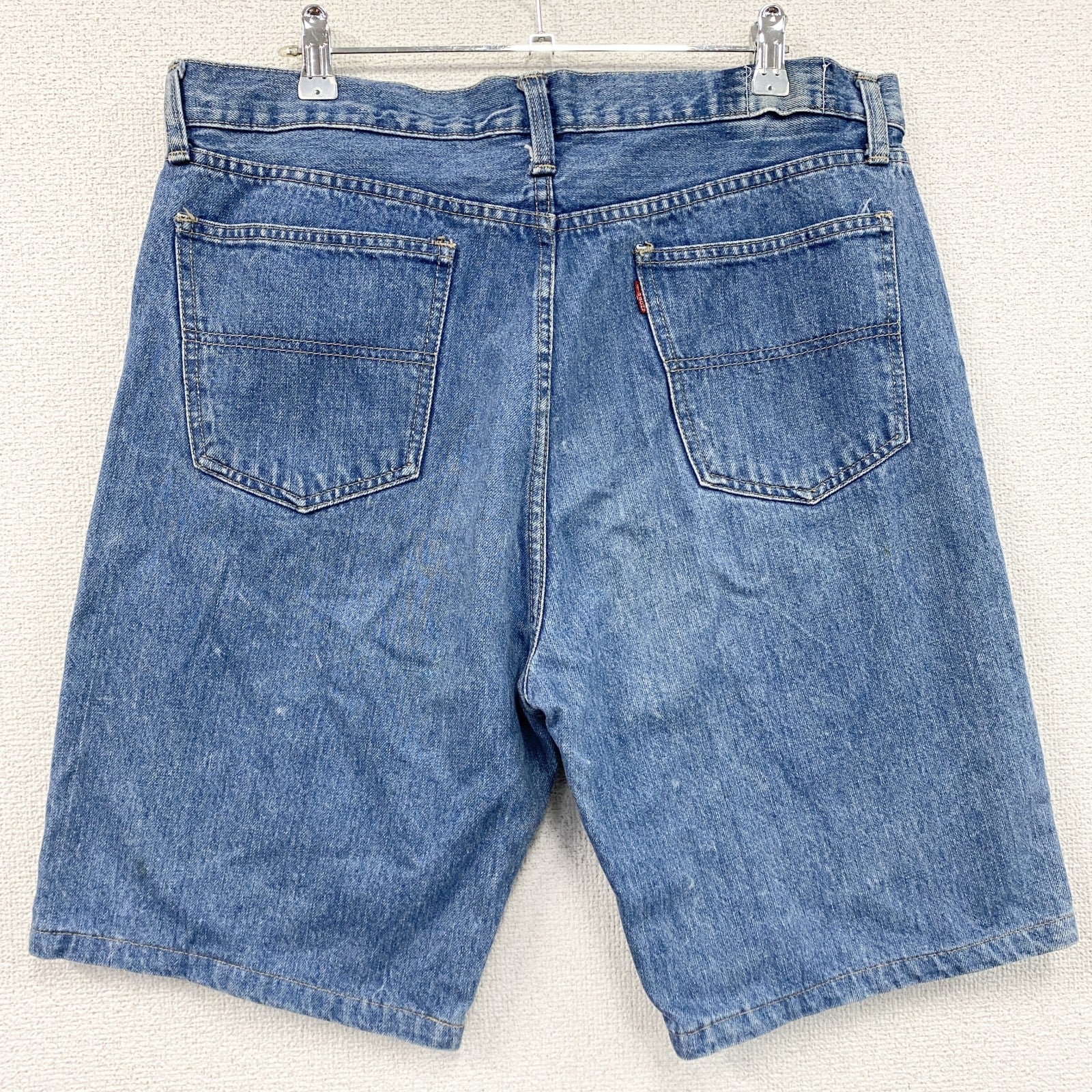 BIG-JOHN　ビッグジョン　デニムハーフパンツ/ショートパンツ　インディゴ　W38サイズ　古着