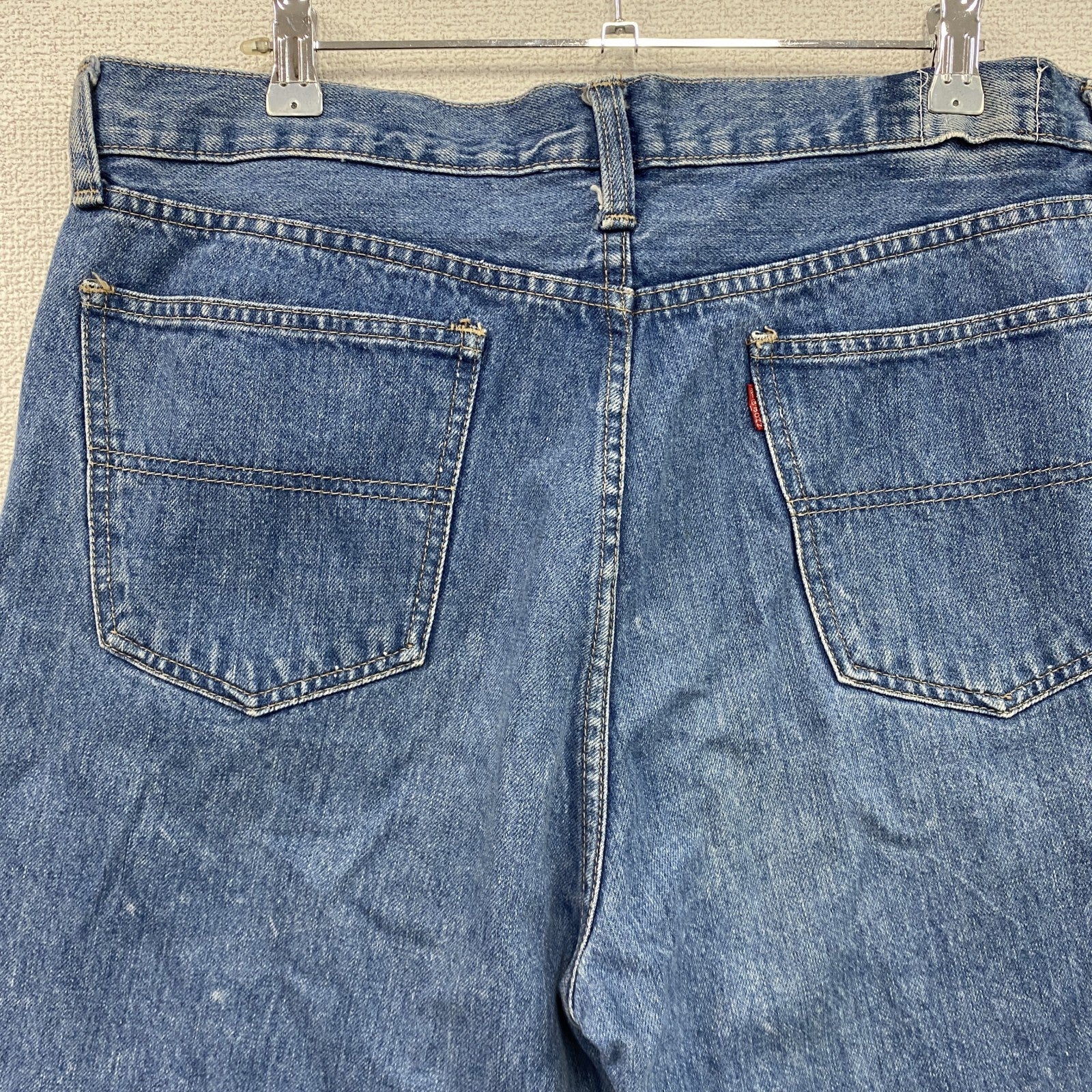 BIG-JOHN　ビッグジョン　デニムハーフパンツ/ショートパンツ　インディゴ　W38サイズ　古着