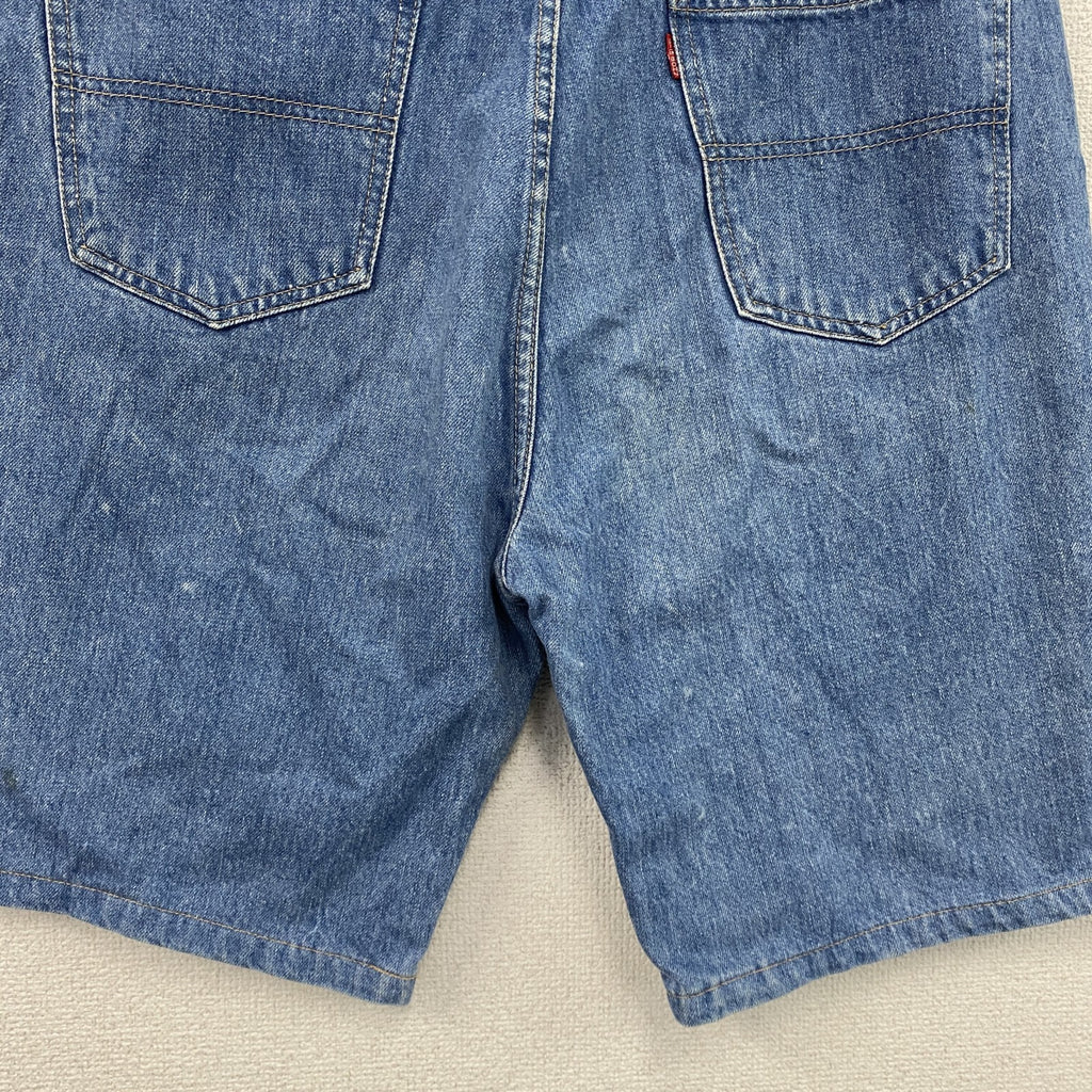 BIG-JOHN　ビッグジョン　デニムハーフパンツ/ショートパンツ　インディゴ　W38サイズ　古着