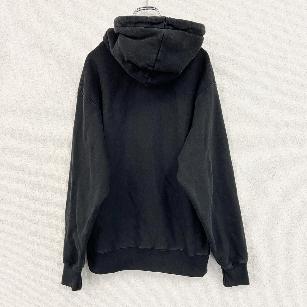 Champion　チャンピオン　リバースウィーブ　スウェットパーカー/フーディー　黒　ブラック　Lサイズ トレーナー スウェットトップス フード付き 古着