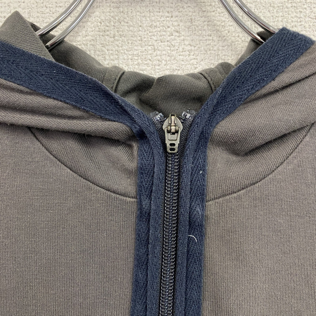 NIKE　ナイキ　DRI-FIT　フルジップベスト　ダークグレー　2XLサイズ　古着