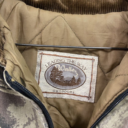 ～90s　Walls　ウォールズ　ブルゾン/スイングトップ　ヴィンテージ　中綿入り　リアルツリーカモ　カーキ