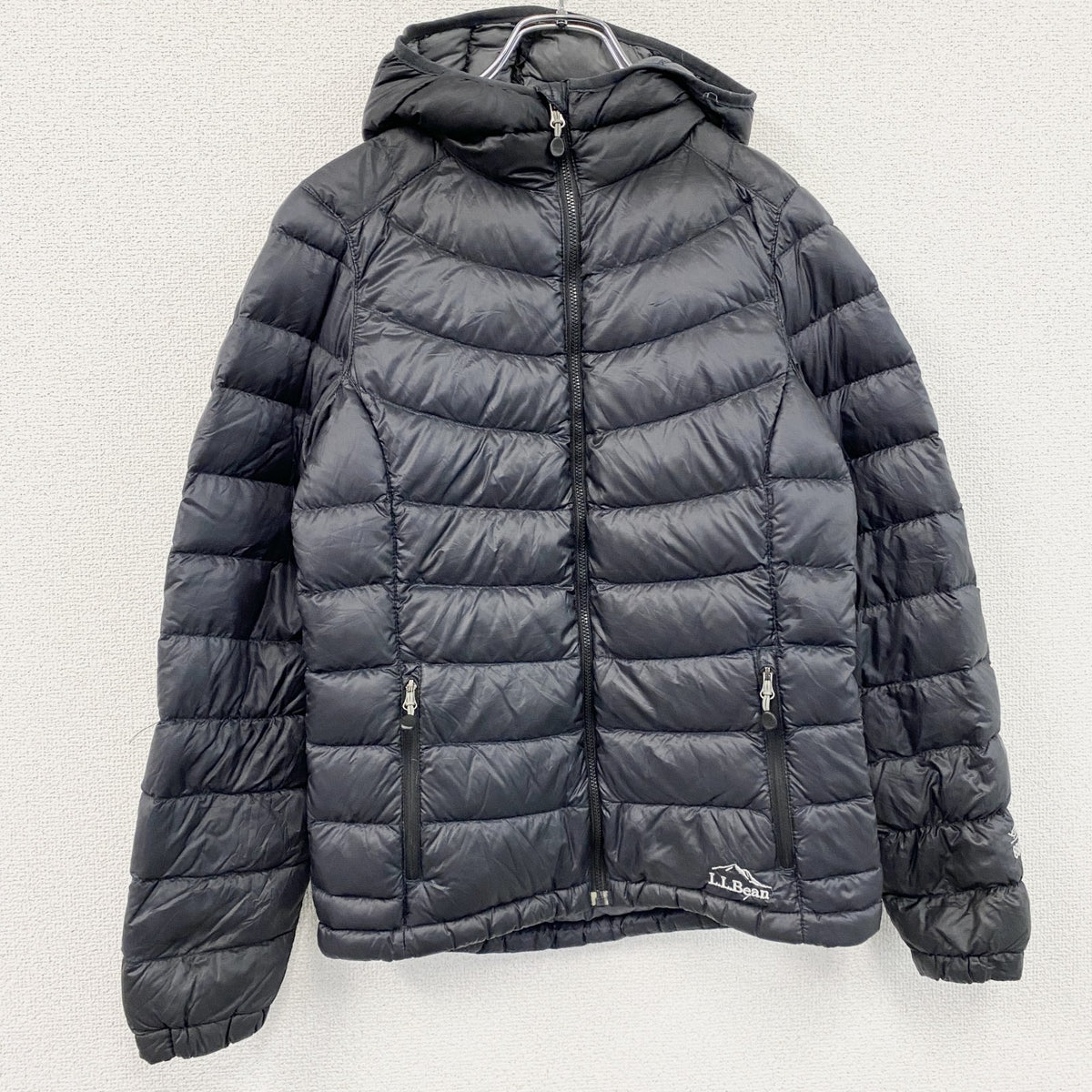 L.L.Bean　エルエルビーン　ダウンジャケット　ダウン90%　ダークグレー　古着