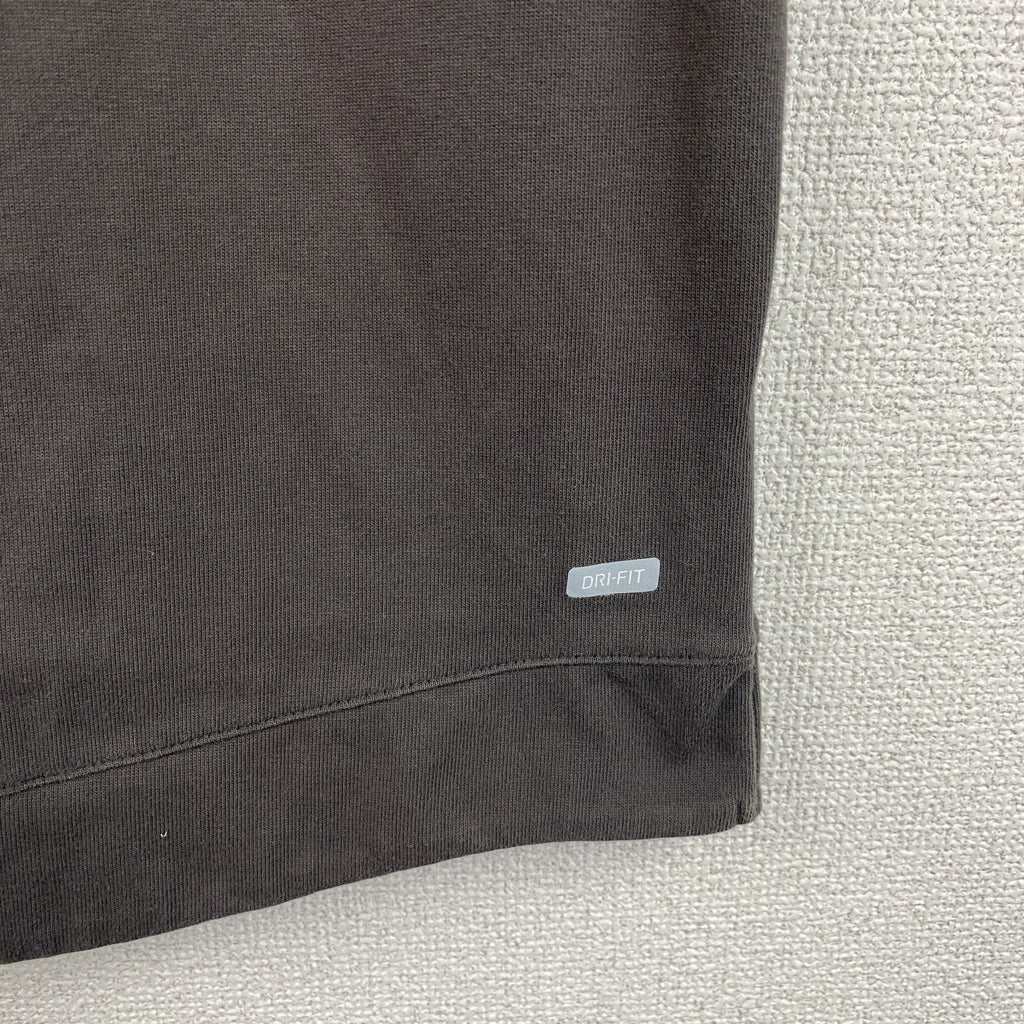 NIKE　ナイキ　DRI-FIT　フルジップベスト　ダークグレー　2XLサイズ　古着