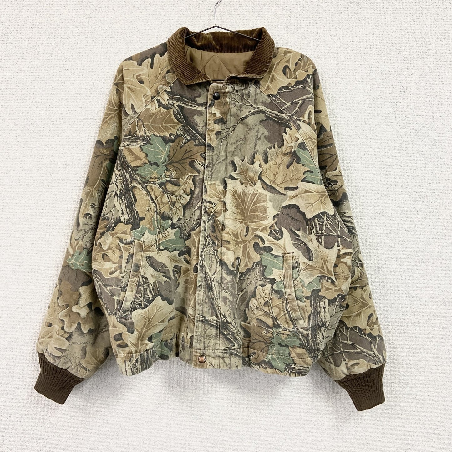 ～90s　Walls　ウォールズ　ブルゾン/スイングトップ　ヴィンテージ　中綿入り　リアルツリーカモ　カーキ