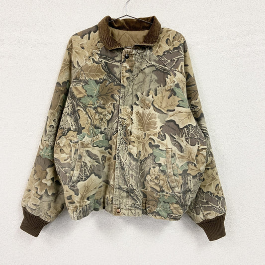 ～90s　Walls　ウォールズ　ブルゾン/スイングトップ　ヴィンテージ　中綿入り　リアルツリーカモ　カーキ