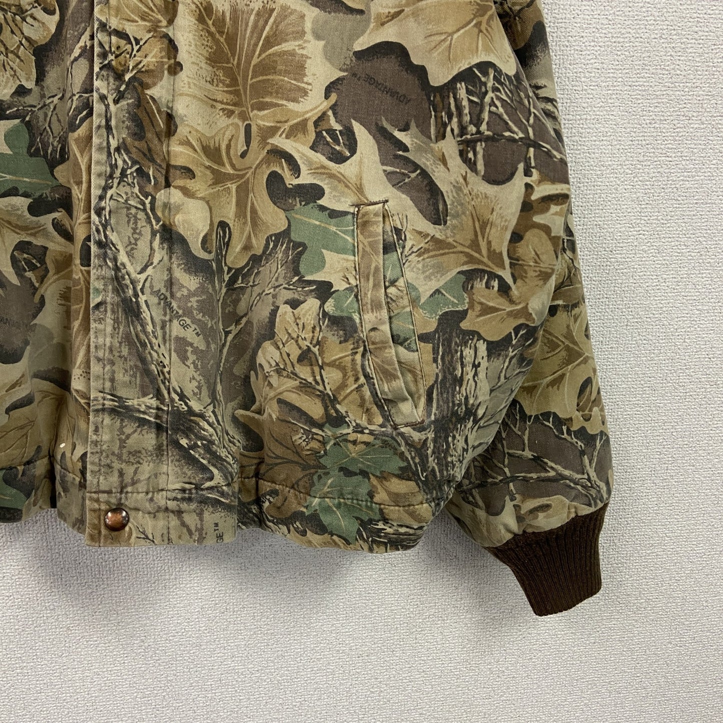 ～90s　Walls　ウォールズ　ブルゾン/スイングトップ　ヴィンテージ　中綿入り　リアルツリーカモ　カーキ