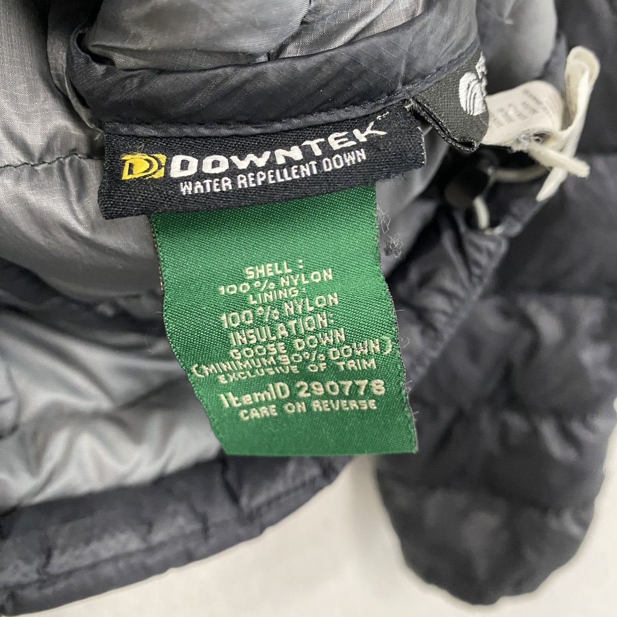 L.L.Bean　エルエルビーン　ダウンジャケット　ダウン90%　ダークグレー　古着