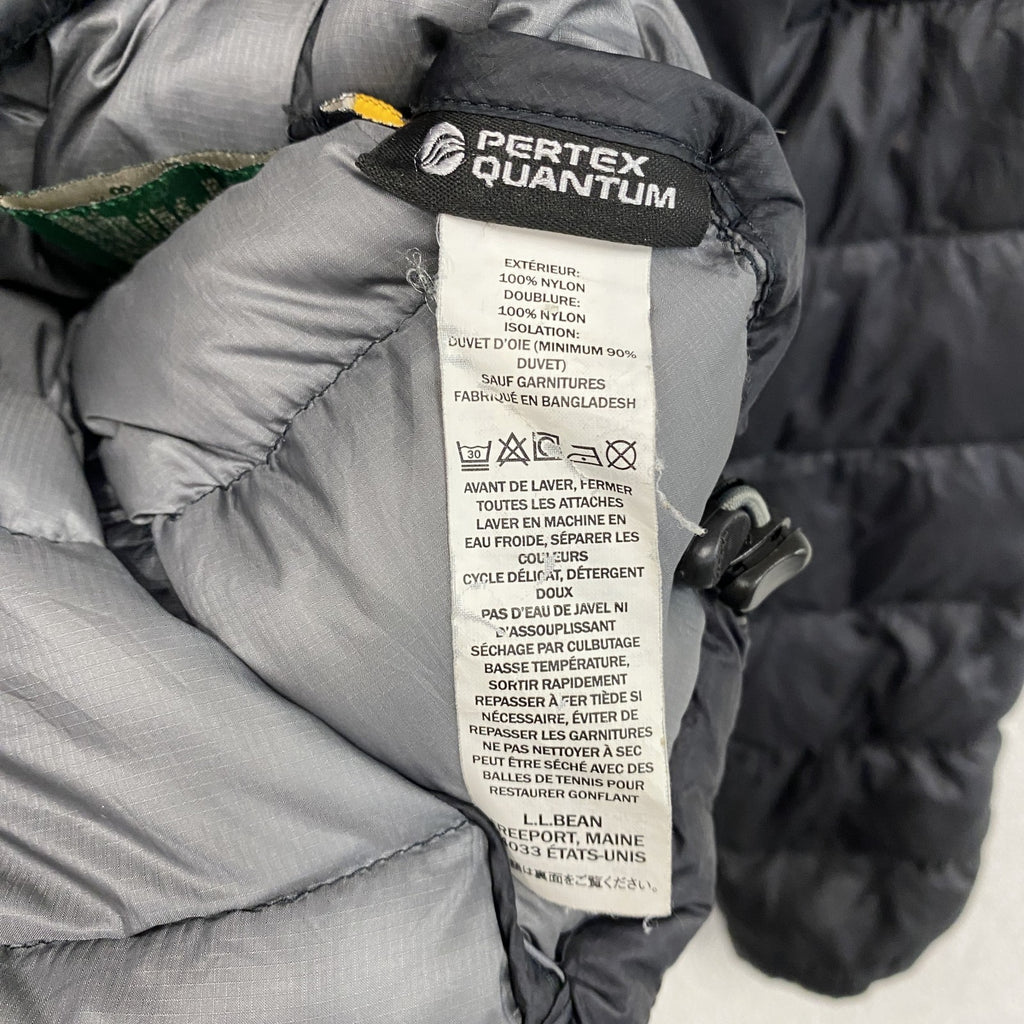 L.L.Bean　エルエルビーン　ダウンジャケット　ダウン90%　ダークグレー　古着