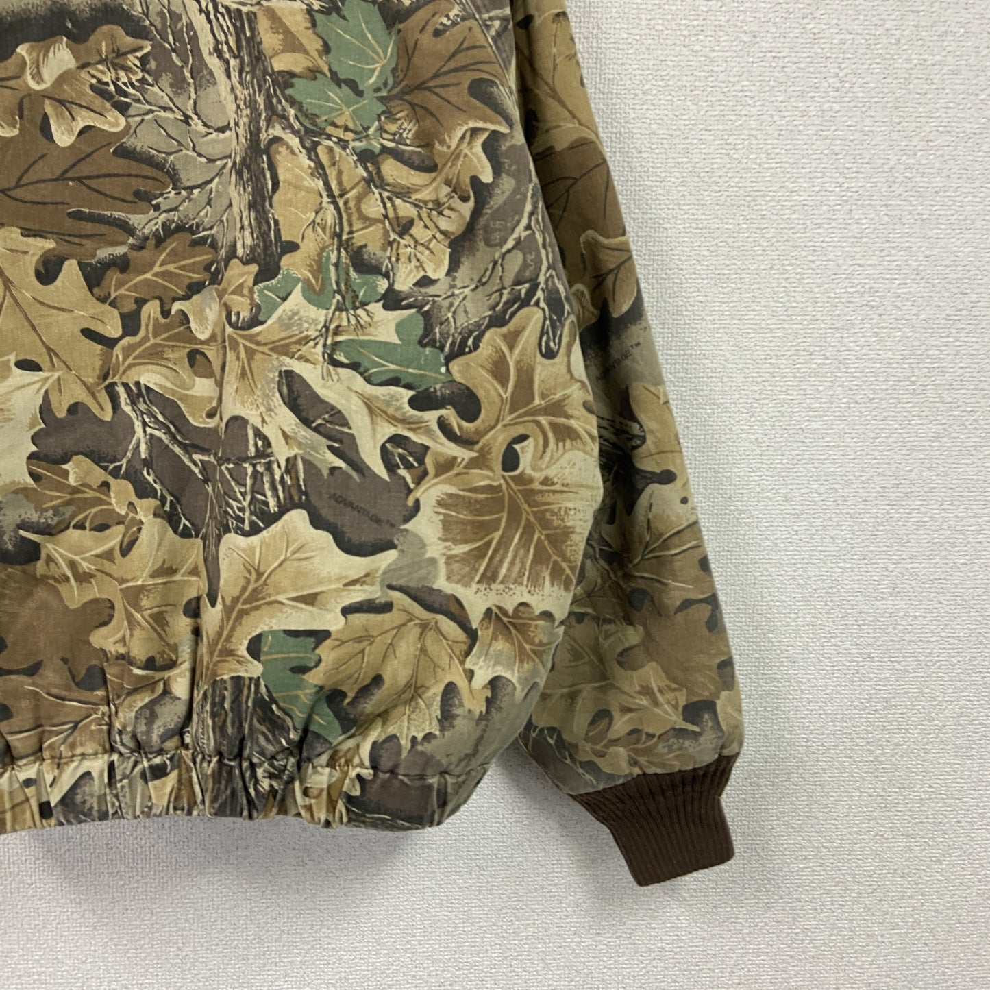 ～90s　Walls　ウォールズ　ブルゾン/スイングトップ　ヴィンテージ　中綿入り　リアルツリーカモ　カーキ