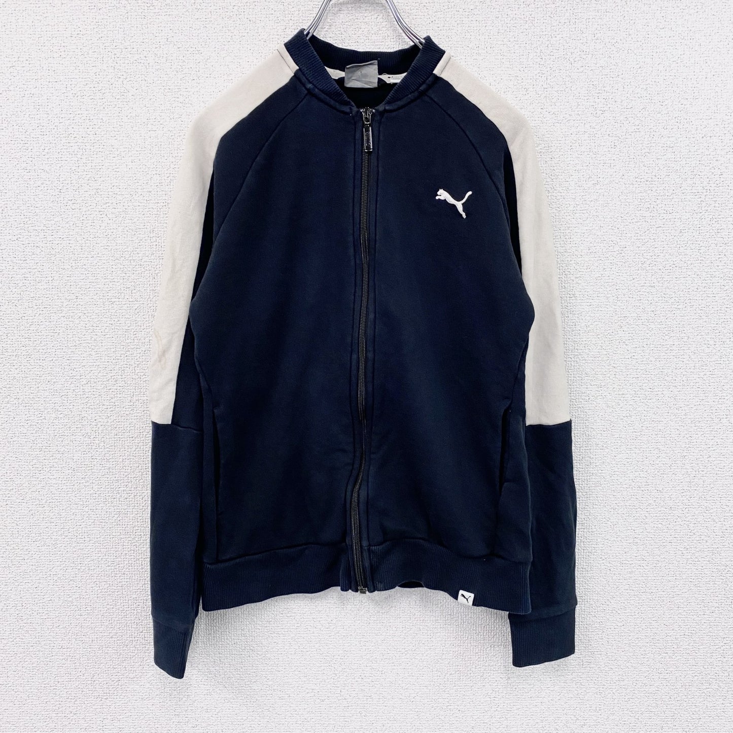 PUMA　プーマ　トラックジャケット/ジャージ　黒　ブラック　Sサイズ