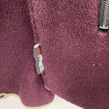 AIGLE　フルジップフリースジャケット　ボルドー　カシスレッド　Lサイズ