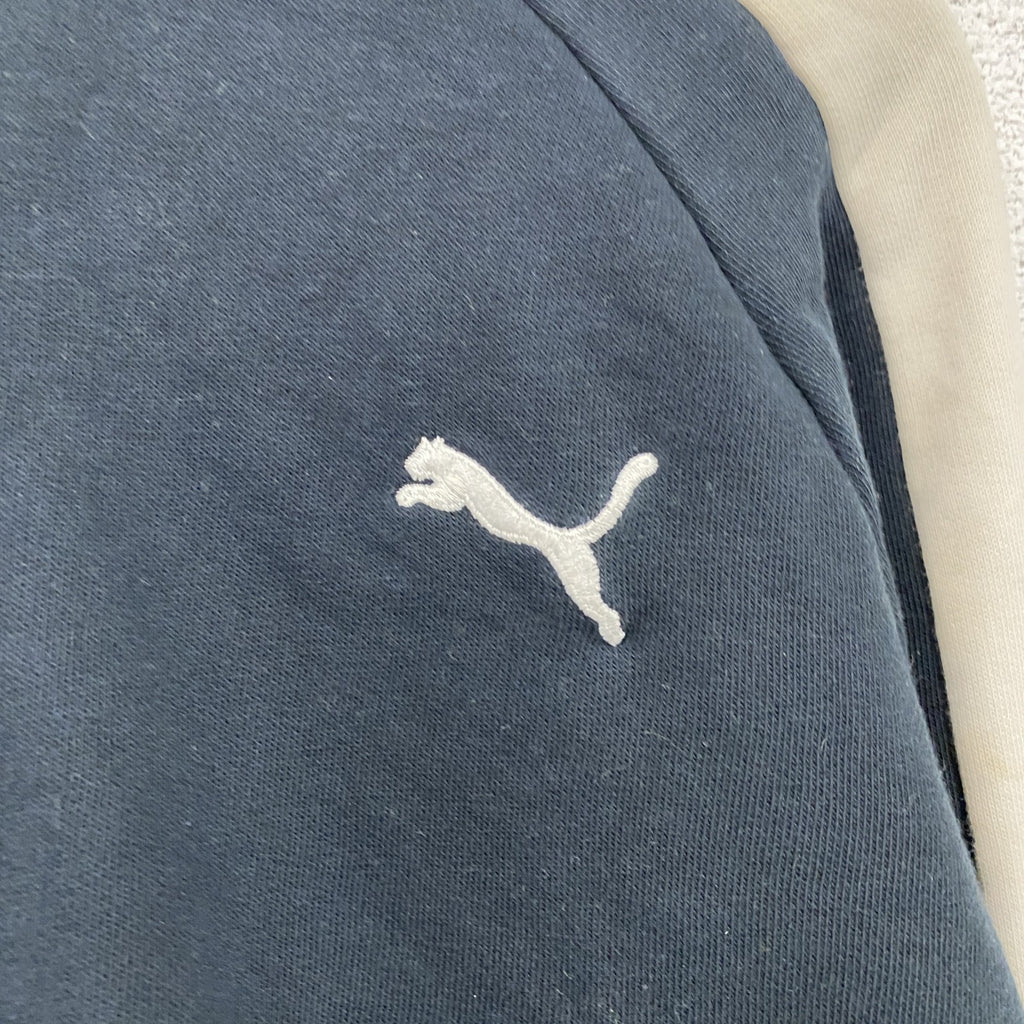 PUMA　プーマ　トラックジャケット/ジャージ　黒　ブラック　Sサイズ　古着
