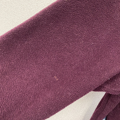 AIGLE　フルジップフリースジャケット　ボルドー　カシスレッド　Lサイズ