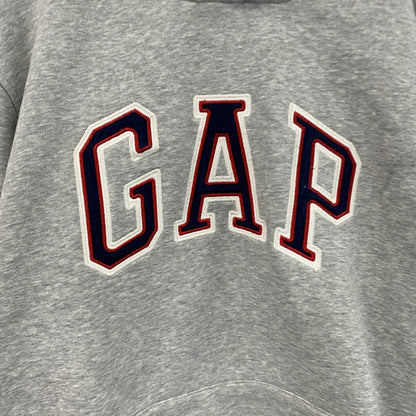 GAP　ギャップ　スウェットパーカー/フーディー　灰色　グレー　Lサイズ