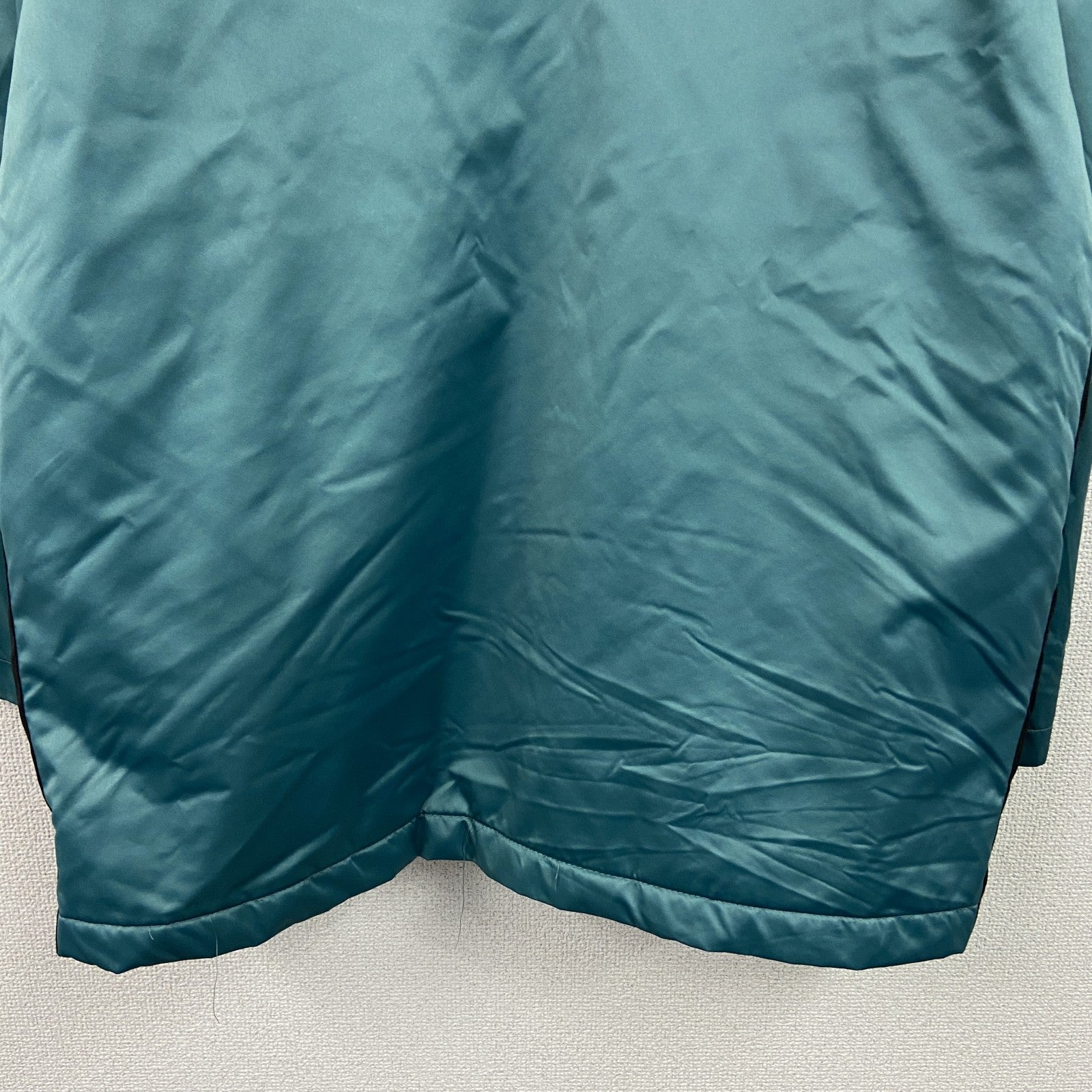 90s　NIKE　ナイキ　フルジップナイロンパーカー　ヴィンテージ　フリースライナー　水色　ライトブルー　Lサイズ　古着