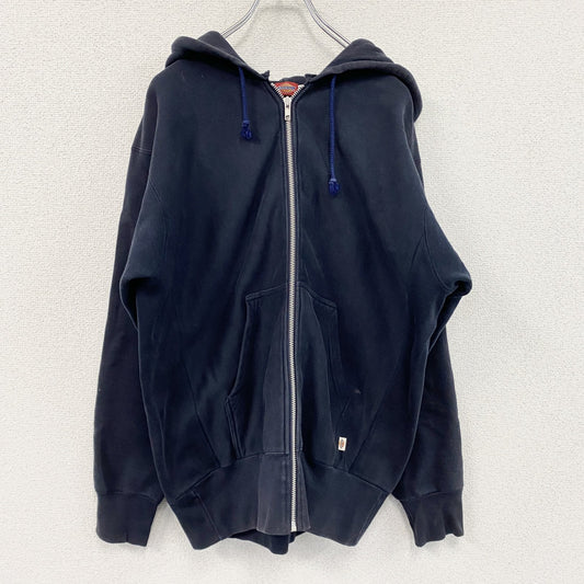 Dickies　ディッキーズ　フルジップスウェットパーカー　紺　ネイビー　Mサイズ