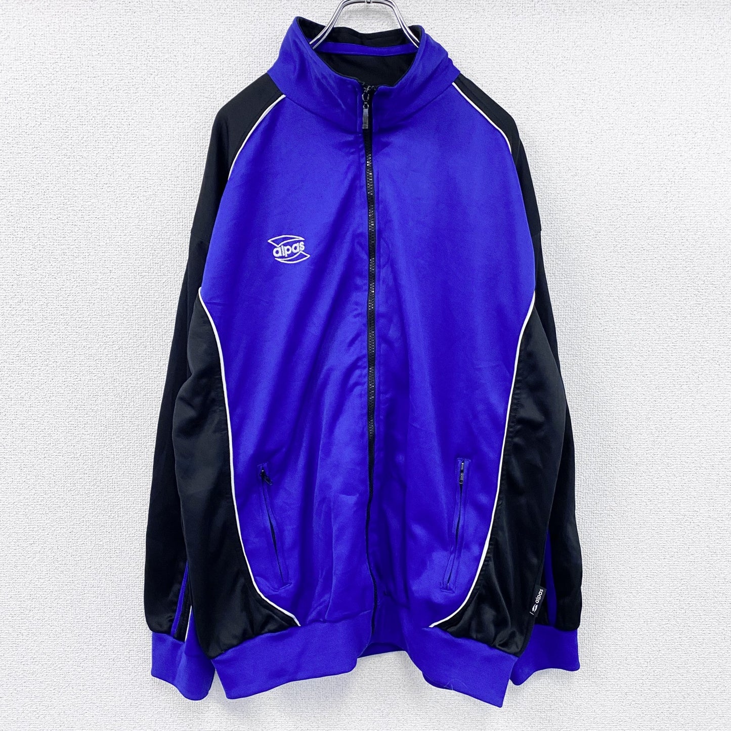 alpas　トラックジャケット/ジャージ　青　ブルー　XLサイズ