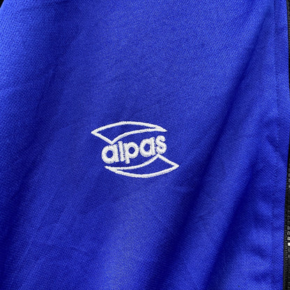 alpas　トラックジャケット/ジャージ　青　ブルー　XLサイズ