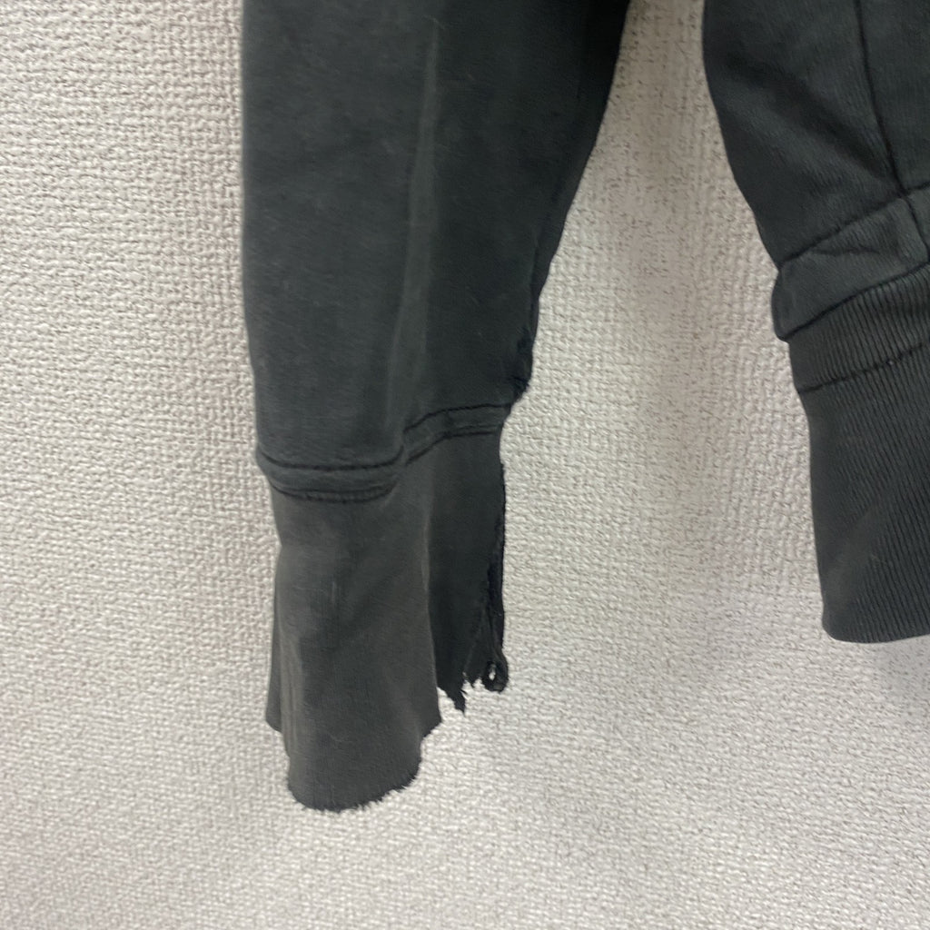 DIESEL　ディーゼル　フルジップスウェットパーカー/フーディー　黒　ブラック　Lサイズ　古着