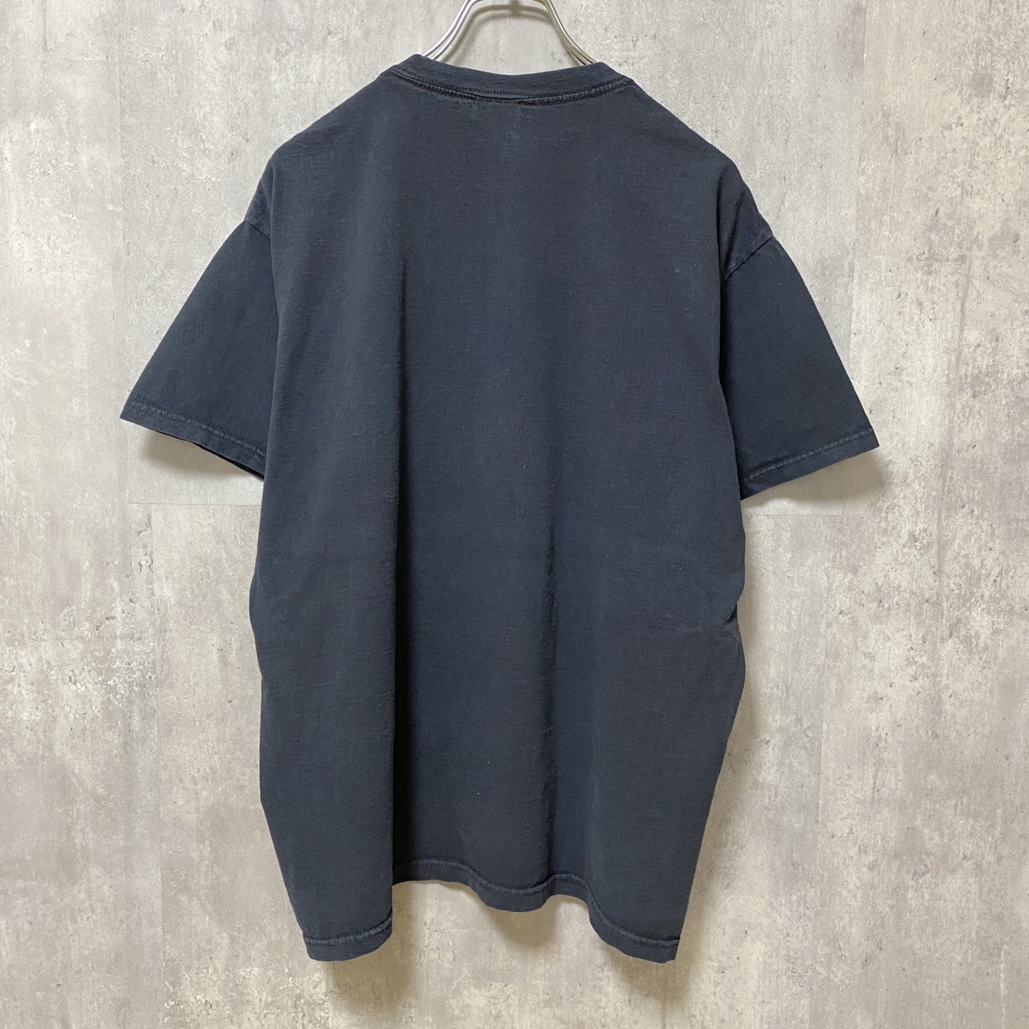 古着 used　FRUIT OF THE LOOM フルーツオブザルーム　マリオ　半袖プリントTシャツ　レトロ　黒　Lサイズ