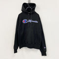 Champion　チャンピオン　リバースウィーブ　スウェットパーカー/フーディー　黒　ブラック　Sサイズ トレーナー スウェットトップス フード付き 古着
