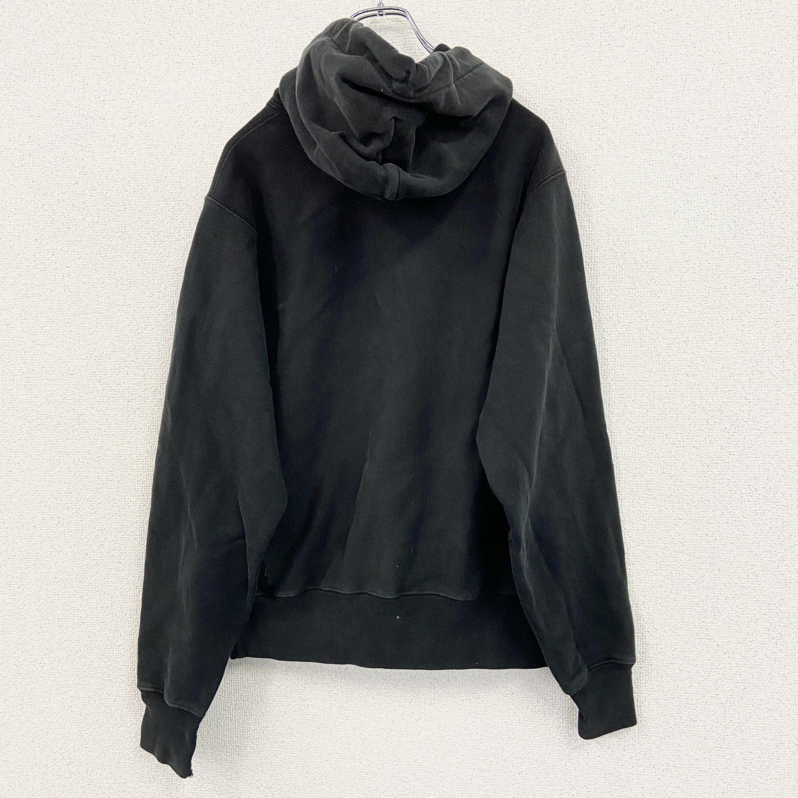 Champion　チャンピオン　リバースウィーブ　スウェットパーカー/フーディー　黒　ブラック　Sサイズ トレーナー スウェットトップス フード付き 古着