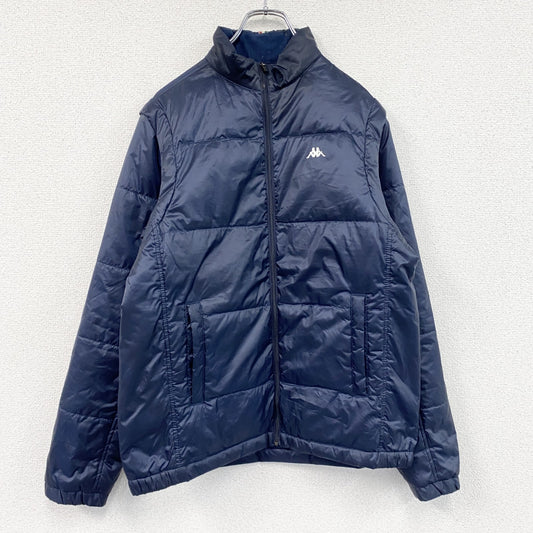Kappa　カッパ　ダウンジャケット　2WAY　紺　ネイビー　Lサイズ