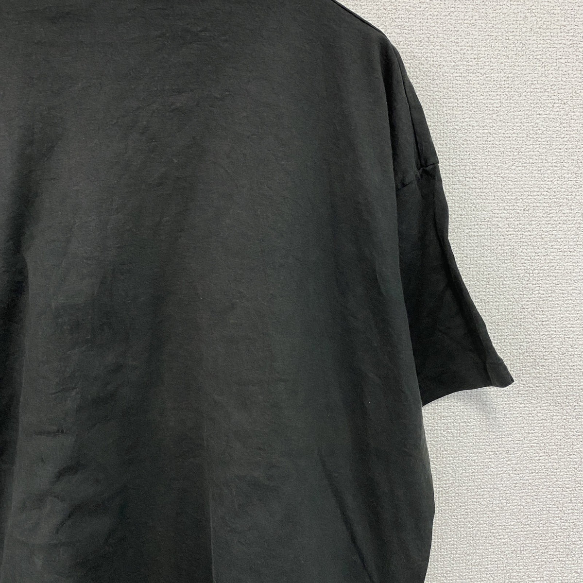 FRUIT OF THE LOOM　フルーツオブザルーム　半袖プリントTシャツ　シングルステッチ　ヴィンテージ　黒　ブラック　XLサイズ　古着