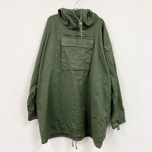 70s　BELGIAN ARMY　ベルギー軍　CHEMICAL PROTECTIVE SMOCK PARKA　スモック　アノラックパーカー　ミリタリージャケット　カーキ　XLサイズ