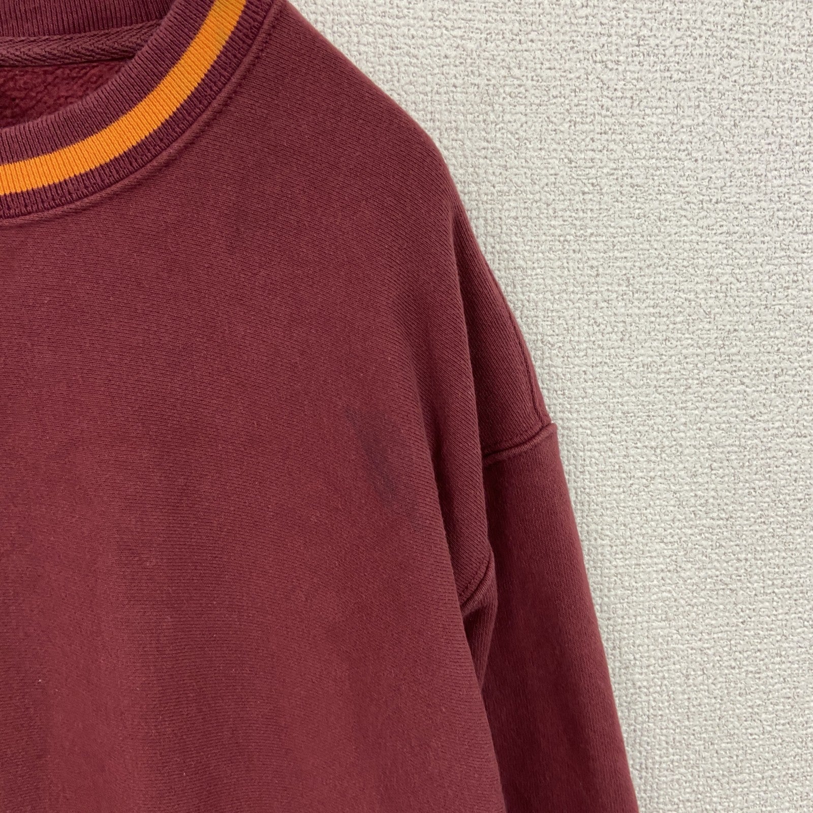 Champion　チャンピオン　リバースウィーブ　スウェット/トレーナー　リブライン　ボルドー　Lサイズ　古着