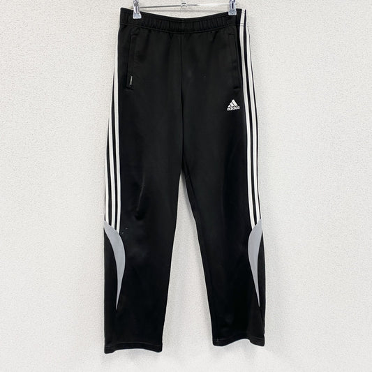 adidas　アディダス　トラックパンツ　ジャージパンツ　黒　ブラック　Sサイズ