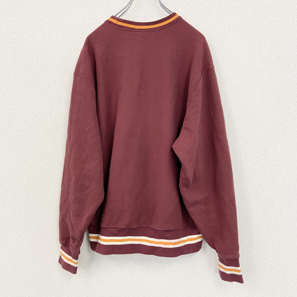 Champion　チャンピオン　リバースウィーブ　スウェット/トレーナー　リブライン　ボルドー　Lサイズ　古着