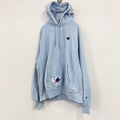 Champion　チャンピオン　リバースウィーブ　スウェットパーカー/フーディー　水色　ブルー　Lサイズ　古着