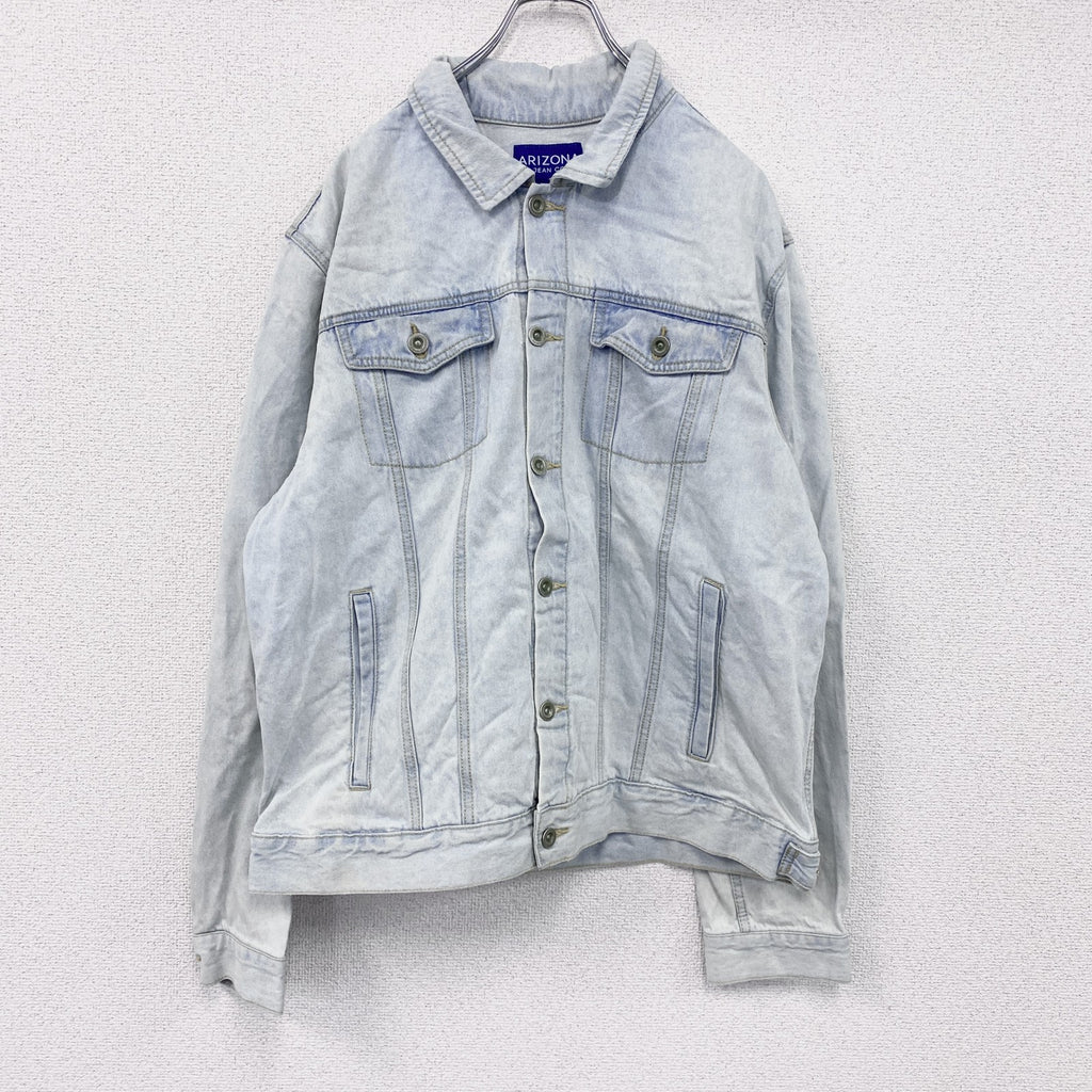 ARIZONA JEAN CO　4thタイプ　デニムジャケット/Gジャン　インディゴ　XLサイズ　古着