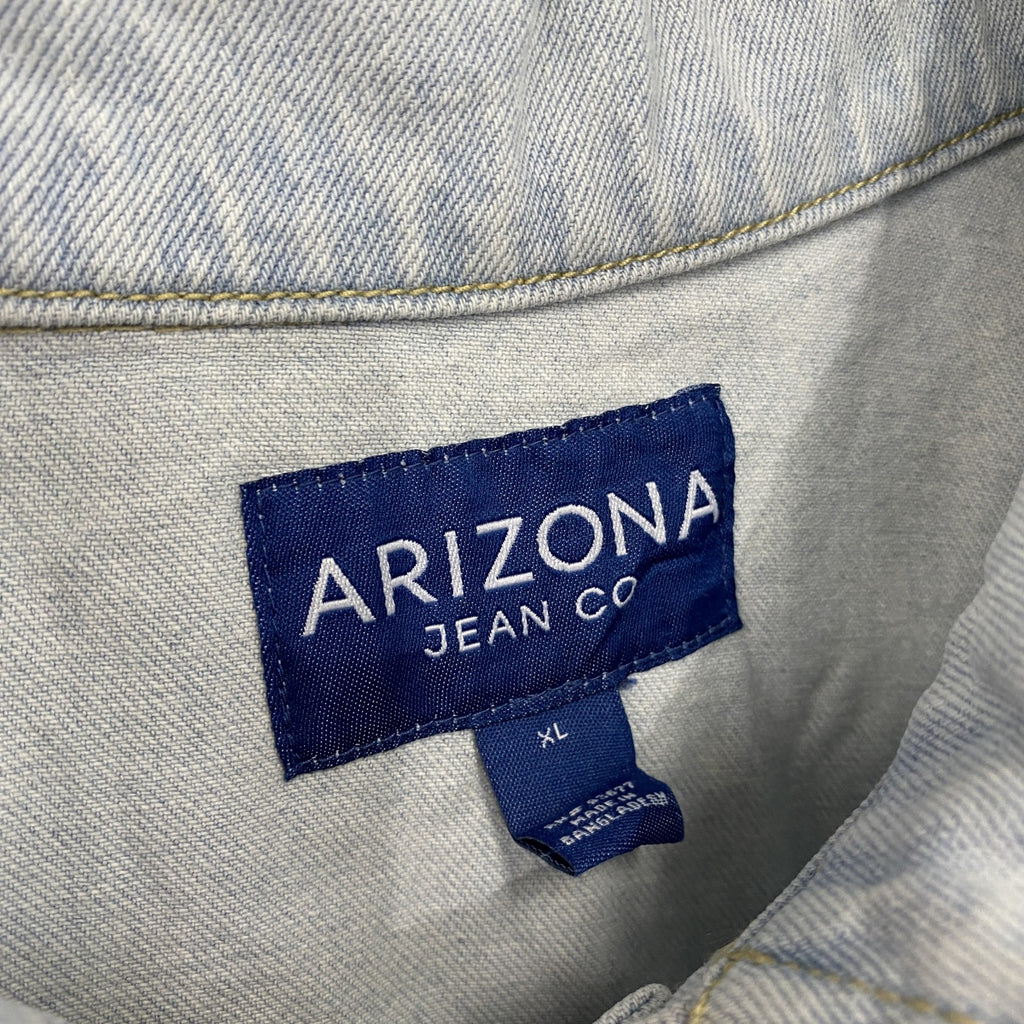 ARIZONA JEAN CO　4thタイプ　デニムジャケット/Gジャン　インディゴ　XLサイズ　古着