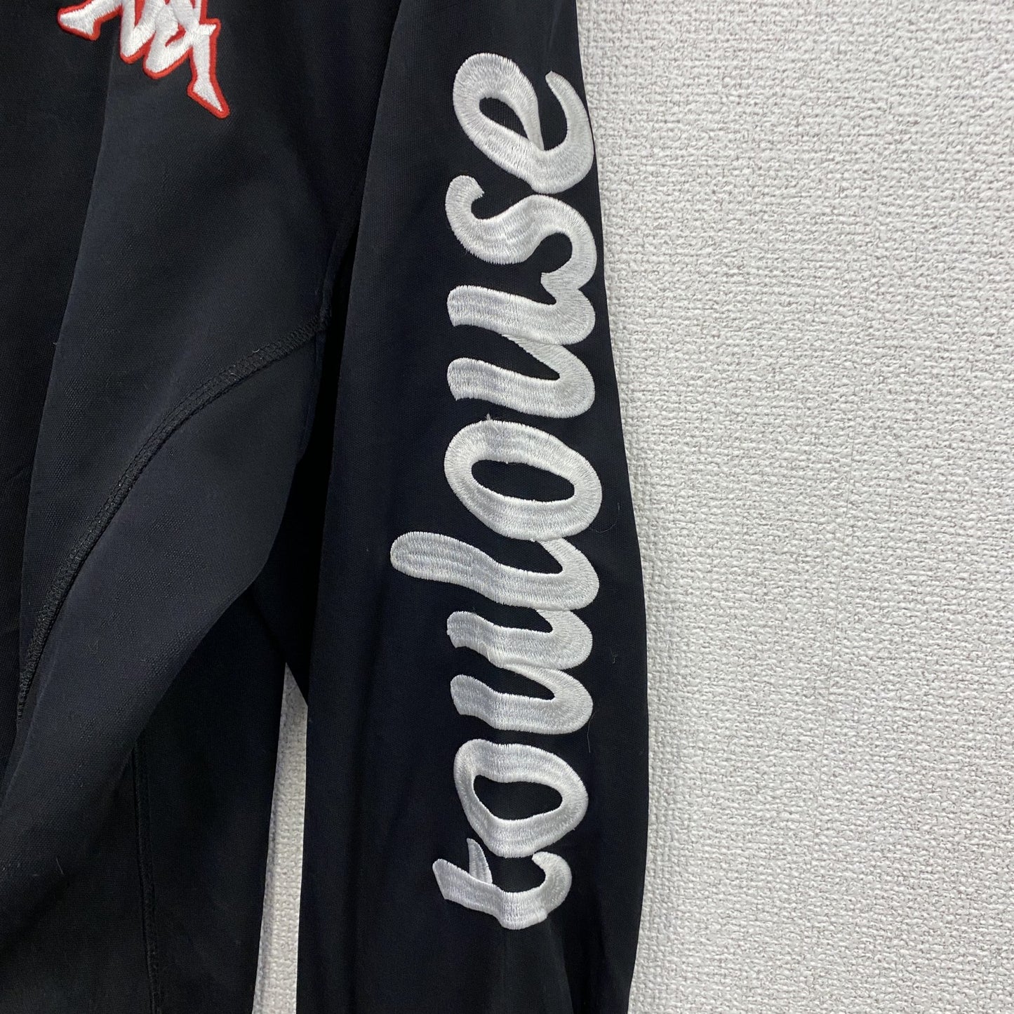 Kappa　カッパ　トラックジャケット/ジャージ　黒　ブラック　Lサイズ