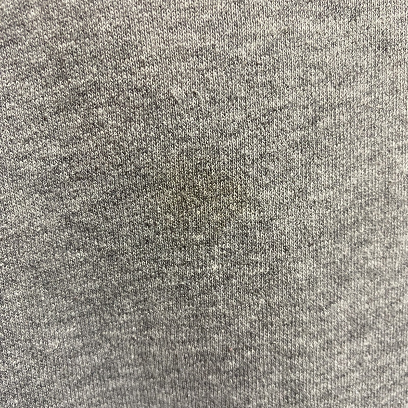 SportTek　長袖ハーフジップスウェット　トレーナー　ワッペン刺繍　JSM　グレー　灰色　レトロデザイン　Mサイズ　古着